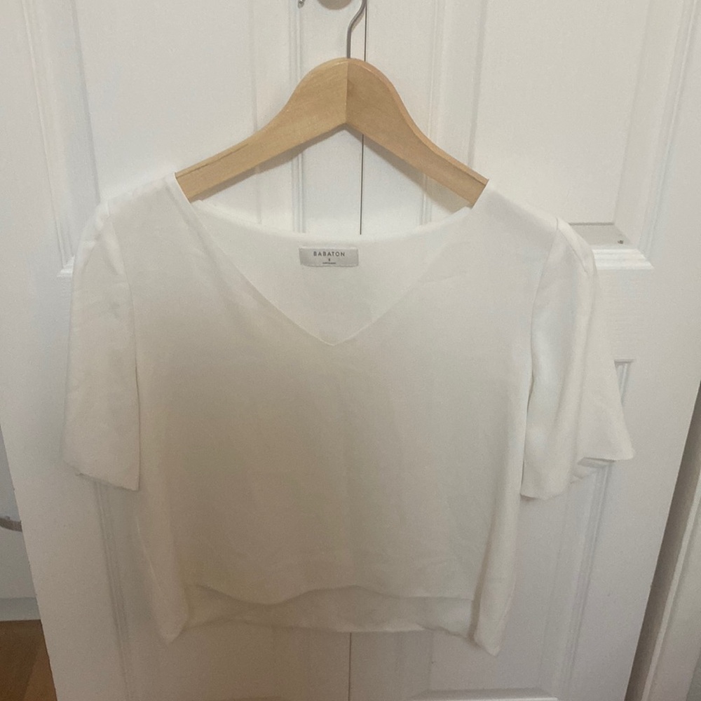 Aritzia Babaton Blouse size small